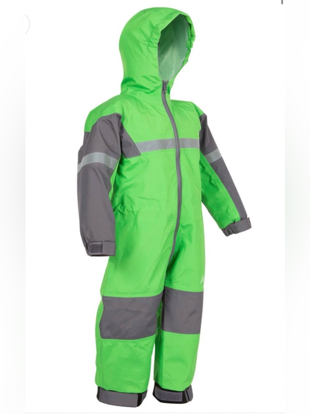 Oaki Trail Suit Waterproof Rain Suit Unisex Youth 6/7 Green One Piece Shell